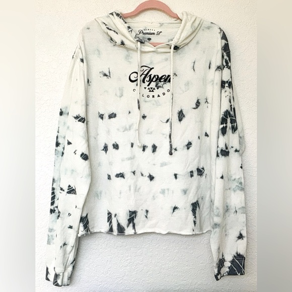 Premium 51 Tops - Women's Premium 51 Aspen Colorado Tie-Dye Hoodie